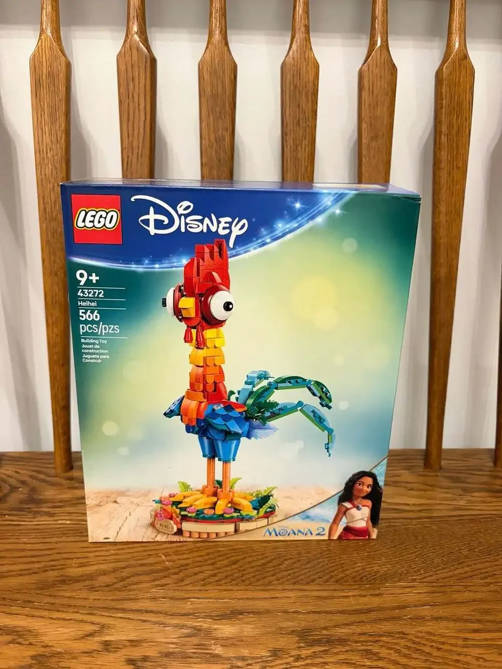 LEGO Disney Moana 2 Heihei Building Set 43272